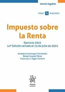 impuesto sobre la renta (14ª ed.)-9788411472852
