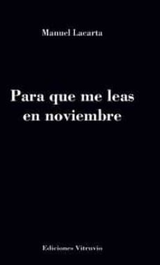 para que me leas en noviembre-9788412512052