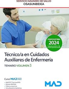 tecnico/a en cuidados auxiliares de enfermeria. temario vol. 3-9788414288252