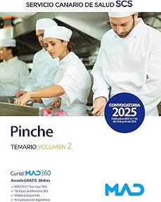 pinche del servicio canario de salud. temario volumen 2.-9788414298152