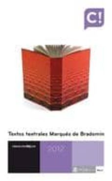 textos teatrales marques de bradomin 2012-9788415368052