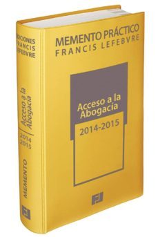 (i.b.d.) memento practico acceso a la abogacia 2014-2015-9788415911852