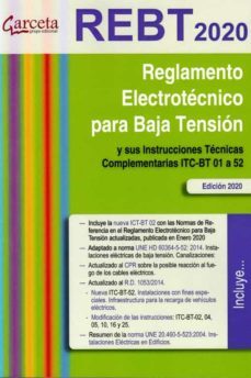 reglamento electrotecnico para baja tension -2020-9788417289652
