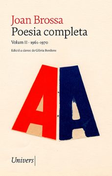 poesia completa: volum ii (1961-1970)-joan brossa-9788418887352