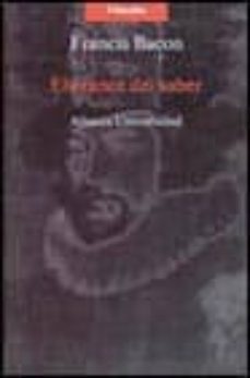 el avance del saber-francis bacon-9788420625652