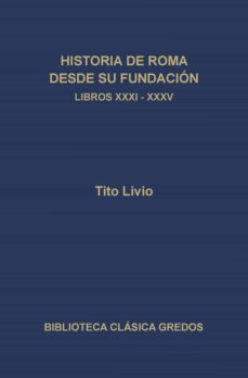 historia de roma desde su fundación. libros xxxi-xxxv (ebook)-tito livio-9788424932152