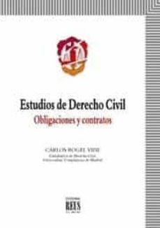 estudios de derecho civil 02. obligaciones y contratos.-9788429014952