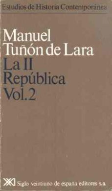 ii republica,la(t-2)-m. tuñon de lara-9788432300752
