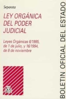 ley organica del poder judicial-9788434007352