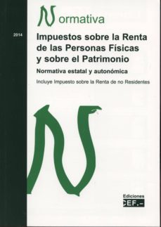 impuestos sobre la renta de las personas fisicas y sobre el patri monio-9788445428252