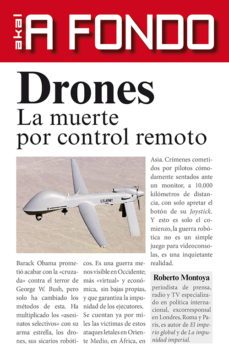 drones: la muerte por control remoto _-roberto montoya batiz-9788446039952