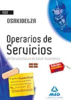 operarios de servicios del servicio vasco de salud-osakidetza. te st-9788467673852