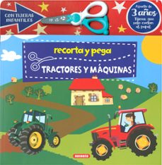 recorta y pega tractores y maquinas-9788467785852