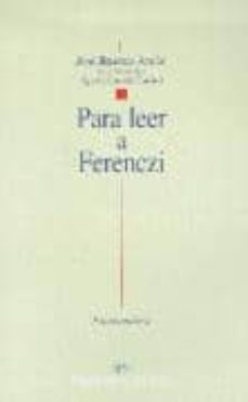para leer a ferenczi-jose jimenez avello-9788470305252