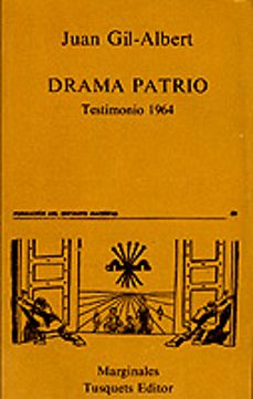 drama patrio testimonio 1964-juan gil albert-9788472230552