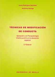 tecnicas de modificacion de conducta-9788474052152
