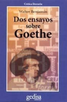 dos ensayos sobre goethe-9788474325652