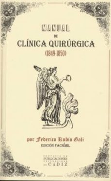 manual de clinica quirurgica (1849-1850) (ed. facsimil)-9788477867852