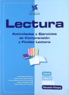 lectura 6º libro 1: actividades y ejercicios de comprension y flu idez lectora-9788481051452