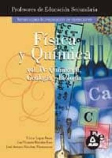 fisica y quimica. profesores de enseñanza secundaria. temario esp ecifico. quimica ii, geologia biologia-jose antonio sanchez manzanares-victor lopez fenoy-jose vicente morales ruiz-9788483119952