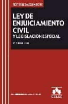 ley de enjuiciamiento civil y legislacion especial (8ª ed. 2009)-9788483422052