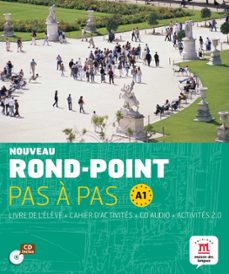 nouveau rond-point pas a pas a1 (contiene libro del alumno, el cuaderno de ejercicios y cd-audio)-9788484436652