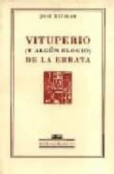 vituperio (y algun elogio) de la errata-jose esteban-9788484720652