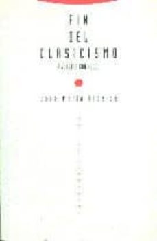 fin del clasicismo a vueltas con hegel-9788487699252