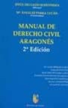 manual de derecho civil aragones-9788489510852