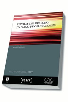 perfiles del derecho italiano de obligaciones-alessio zaccaria-9788490900352