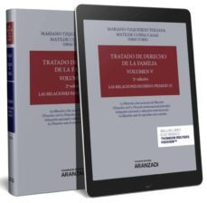 tratado de derecho de la familia, vol. v-mariano yzquierdo tolsada-9788490996652