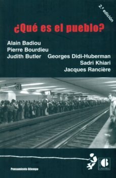 ¿que es el pueblo? (2ª ed.)-9788494268052