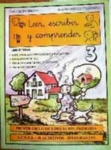 leer escribir y comprender 3 primer ciclo educacion primaria-9788494358852