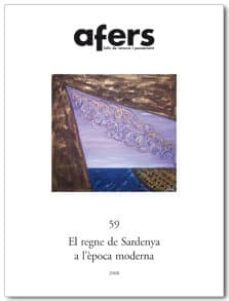 afers 59: el regne de sardenya a l epoca moderna-9788495916952