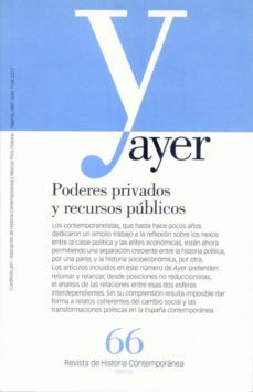 ayer 66 poderes privados y recursos publicos-9788496467552