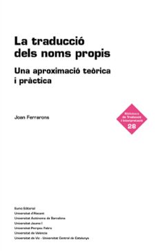 la traduccio dels noms propis-joan ferrarons llagostera-9788497668552
