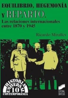 equilibrio, hegemonia y reparto (ebook)-ricardo miralles palencia-9788499580852