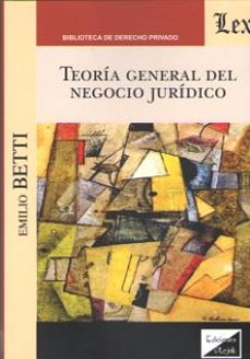 teoria general del negocio juridico-9789563922752