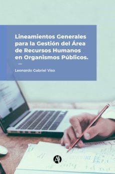 lineamientos generales para la gestion del area de recursos humanos en organismos publicos (ebook)-leonardo gabriel viso-9789878711652