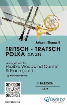 5. bassoon part of "tritsch - tratsch polka" for flexible woodwind quintet and opt.piano (ebook)-9791220873352