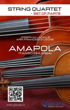 string quartet: amapola (set of parts) (ebook)-9791222078052