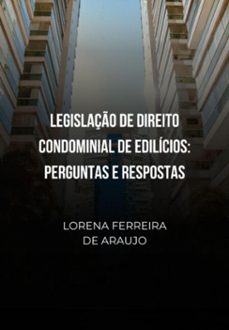 legislaço de direito condominial de edilicios (ebook)-lorena ferreira de araújo-3410006653662