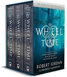 the wheel of time box set 4: books 10-12 (crossroads of twilight, knife of dreams, the gathering storm)-9780356518862