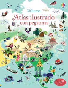 atlas ilustrado con pegatinas-9781409579762