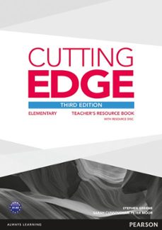 cutting edge 3rd edition elementary teacher s book with teacher s resource disc resource disc-9781447936862