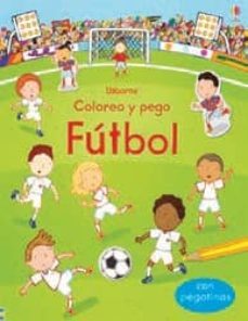 futbol coloreo y pego-9781474908962