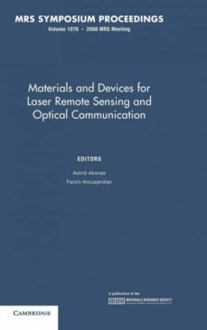 materials and devices for laser remote sensing and optical communication-9781605110462