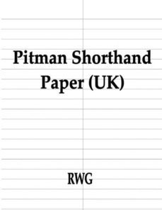 pitman shorthand paper uk-9781684119462