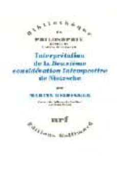 interpretation de la deuxieme consideration intempestive de nie-9782070123162