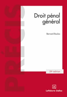 droit penal general 29ed (ebook)-bernard bouloc-9782247248162